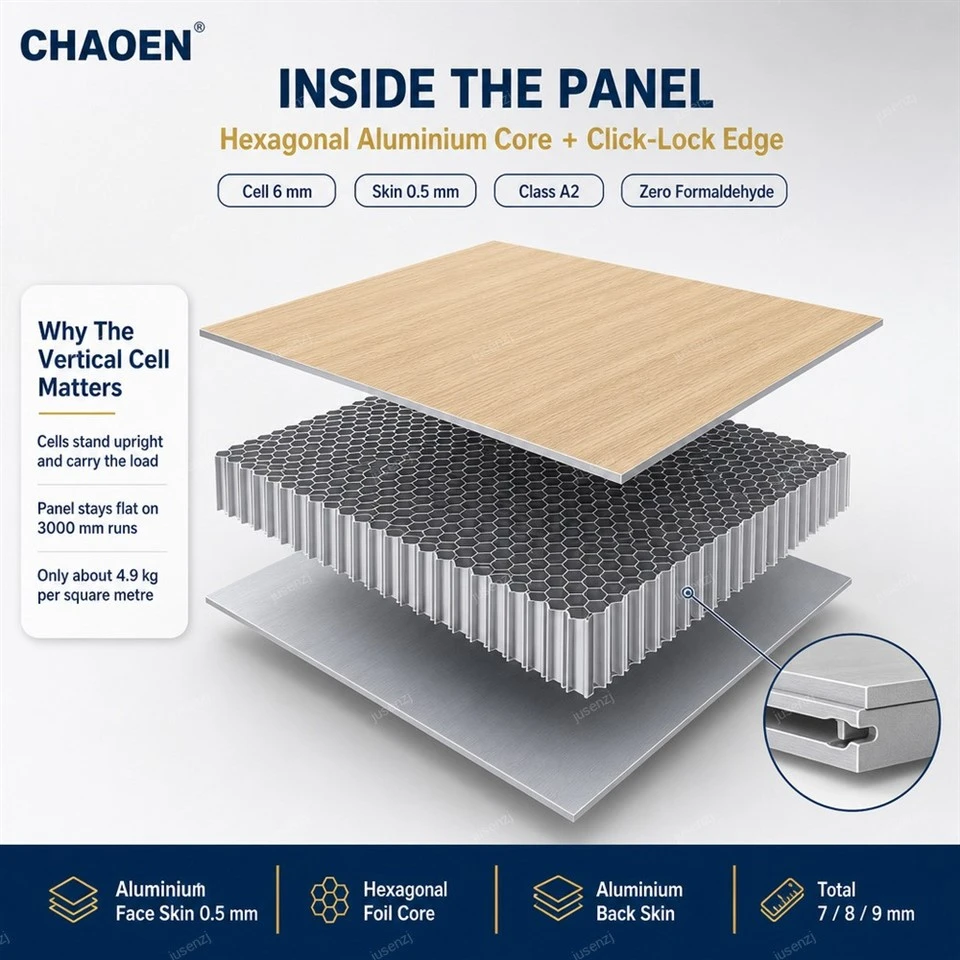 Concealed Click Seamless Joint Aluminium Honeycomb Interior Wall Panels factory Concealed Click Seamless Joint Aluminium Honeycomb Interior Wall Panels factory